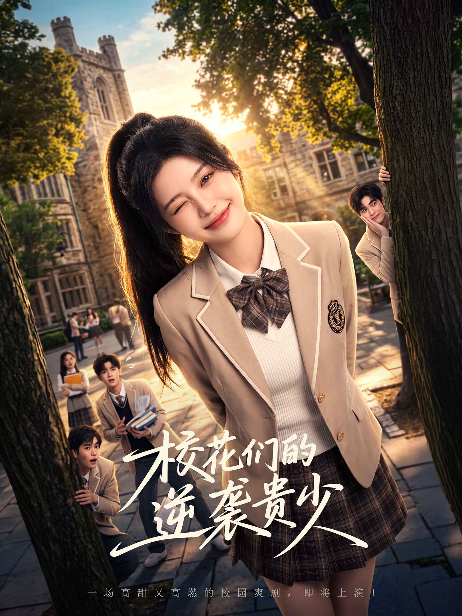 都市悬疑俱乐部题材短剧海报